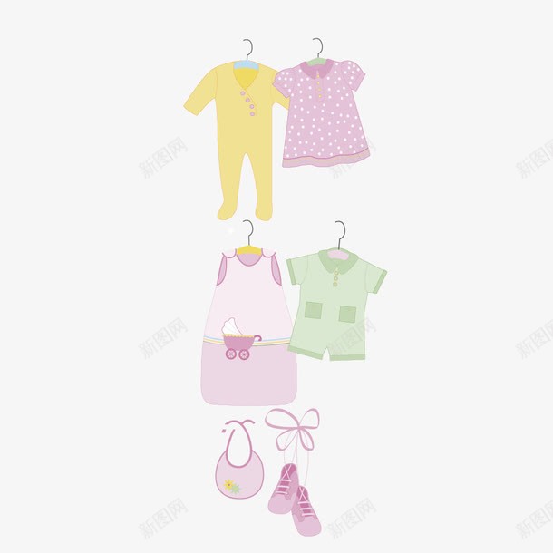 婴儿衣服png免抠素材_新图网 https://ixintu.com 婴儿 素材 衣服