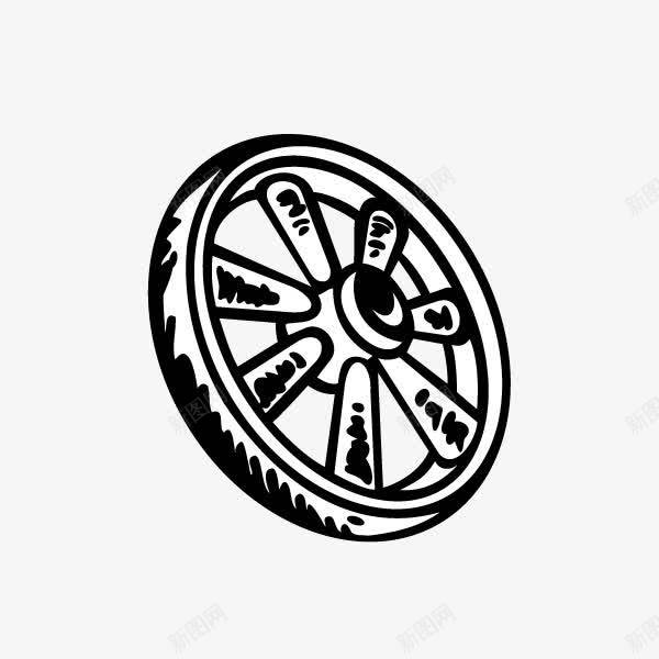车轮风轮png免抠素材_新图网 https://ixintu.com 车轮风轮