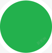 绿色圆形图案素材