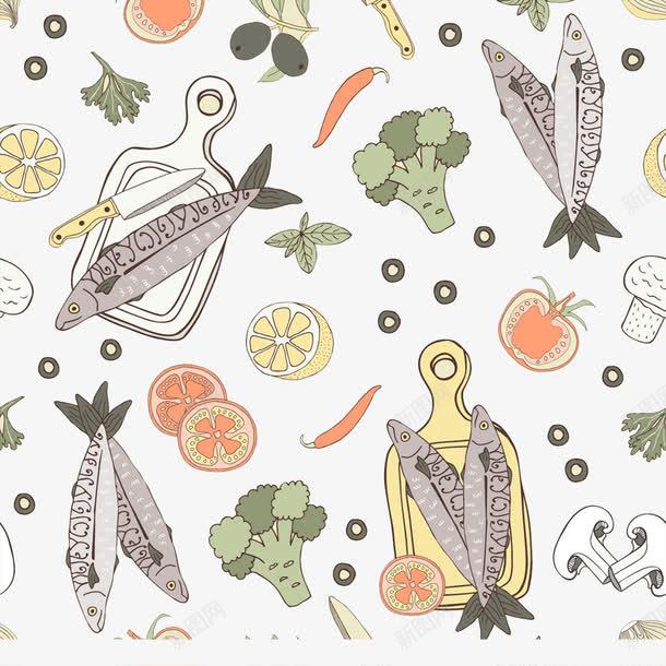 水果背景png免抠素材_新图网 https://ixintu.com 创意 卡通 可爱的 彩色 手绘的 水果 现代 简单 背景