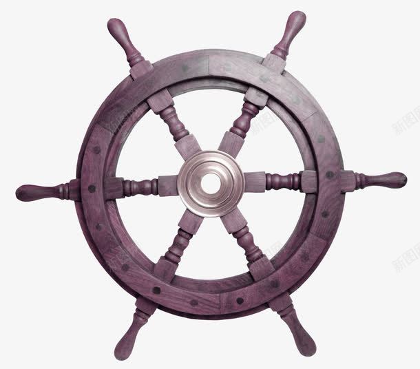 紫色木质船舵png免抠素材_新图网 https://ixintu.com 木质船舵 紫色船舵 船舵 船舵素材
