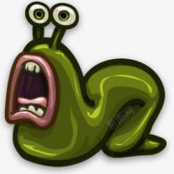 Slug鼻涕虫卡通刷新了图标高清图片