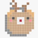 像素像素驯鹿InPixelatedIcons图标png_新图网 https://ixintu.com Pixel Pixels Reindeer 像素 驯鹿