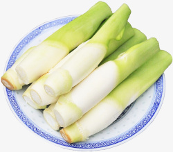鱿鱼丝瓜茭白茭瓜蔬菜高清图片