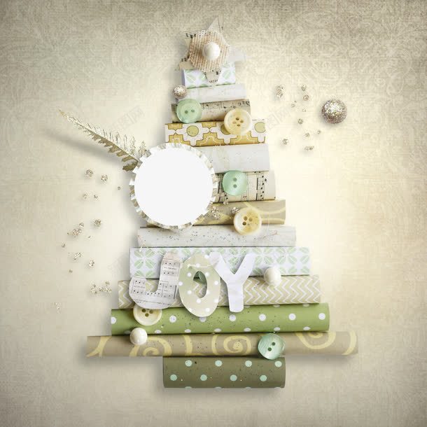 书本圣诞树相框png免抠素材_新图网 https://ixintu.com joy 书本 圆形相框 圣诞树 快乐