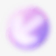 紫色朦胧箭头圆形素材
