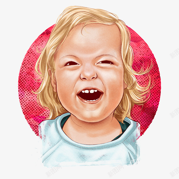 开心的小孩png免抠素材_新图网 https://ixintu.com 人物插画 创意插图 开心的小孩图