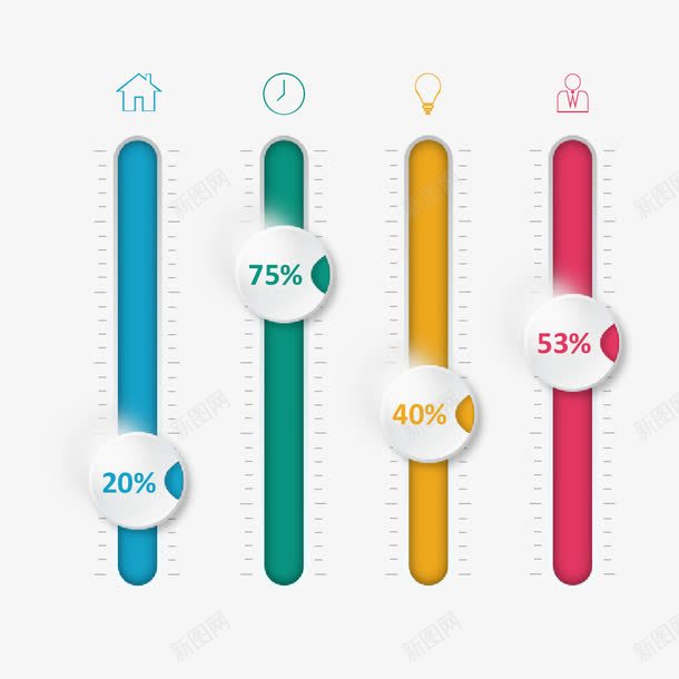 进度条边框png免抠素材_新图网 https://ixintu.com ppt边框 信息图表 商务图表 矢量图表 矢量边框 边框 进度条边框