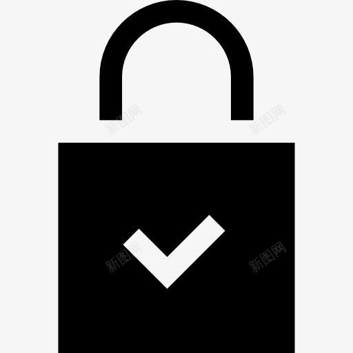 锁图标png_新图网 https://ixintu.com 块 安全挂锁 工具和用具 检查 锁 隐私