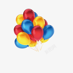 升天气球升天红气球高清图片