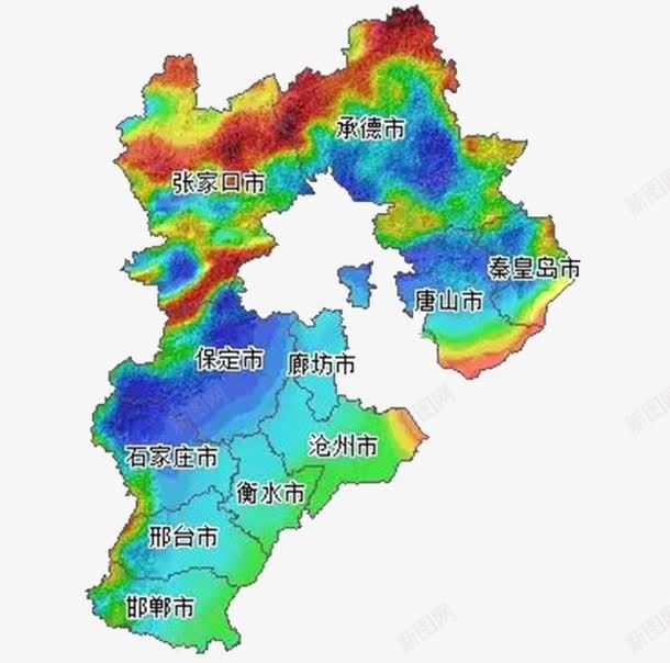 卫星图河北地图png免抠素材_新图网 https://ixintu.com 卫星图 地图 河北 河北地图