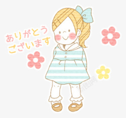 动漫女孩素材