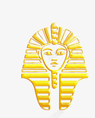 金色埃及图标图标