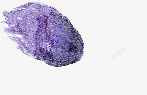 手绘唯美紫色花朵png免抠素材_新图网 https://ixintu.com 紫色 花朵