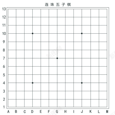 五子棋棋盘背景背景