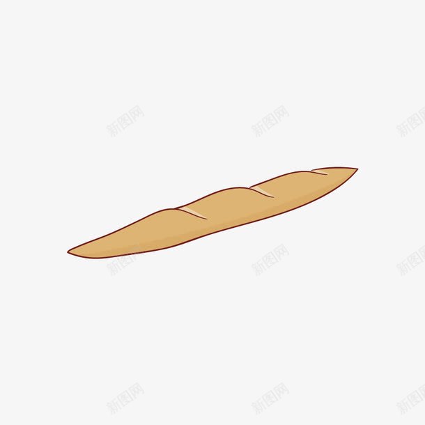 美味的面包食物png免抠素材_新图网 https://ixintu.com 创意 卡通 手绘 美味的面包 面包