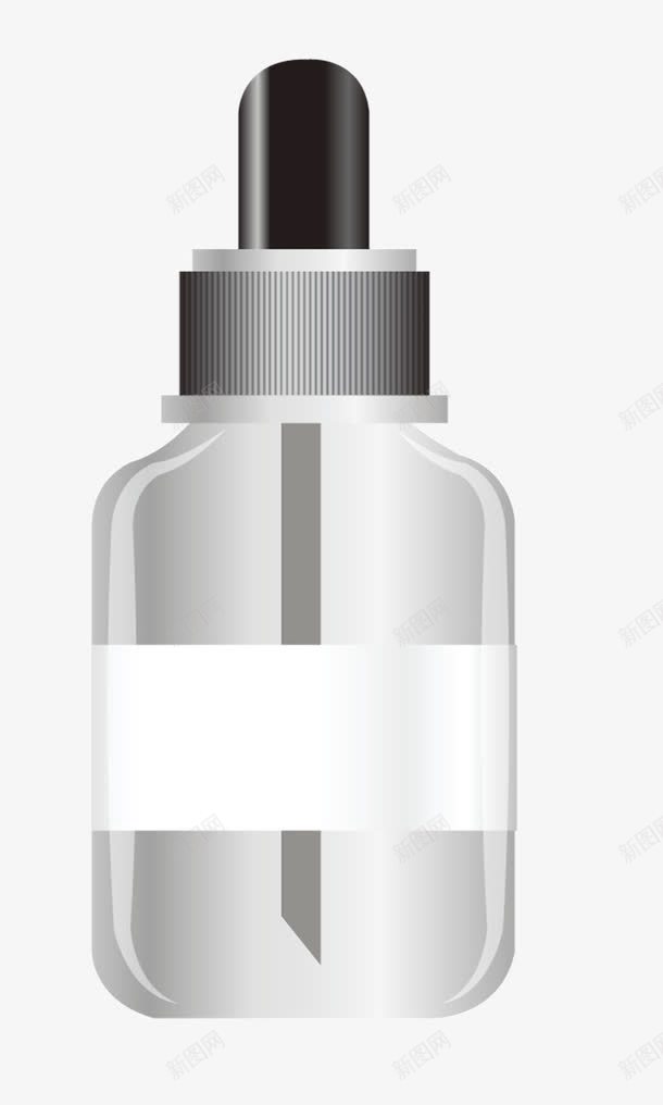 化妆品瓶子针管png免抠素材_新图网 https://ixintu.com 化妆品 瓶子针管