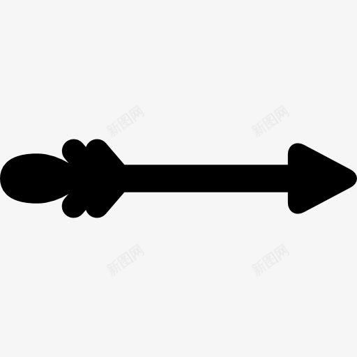 箭头图标png_新图网 https://ixintu.com 奥运会 射箭 弓 武器 箭 运动