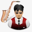 音乐家萨克斯风XMacpng免抠素材_新图网 https://ixintu.com musician saxophone 萨克斯风 音乐家