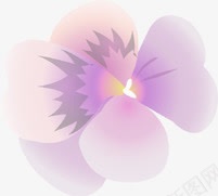 手绘精美紫色花朵装饰png免抠素材_新图网 https://ixintu.com 精美 紫色 花朵 装饰