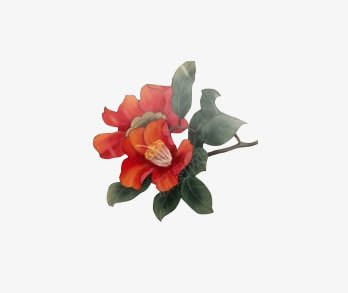 红色多层创意花朵png免抠素材_新图网 https://ixintu.com 创意 红色 花朵