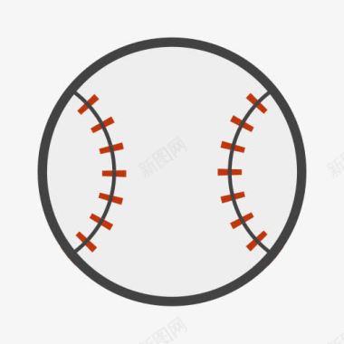 棒球棒球棒蝙蝠罢工球图标图标