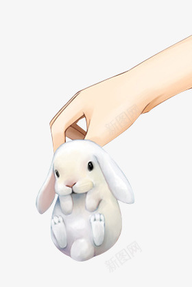 可爱兔子psd免抠素材_新图网 https://ixintu.com 兔子 卡通