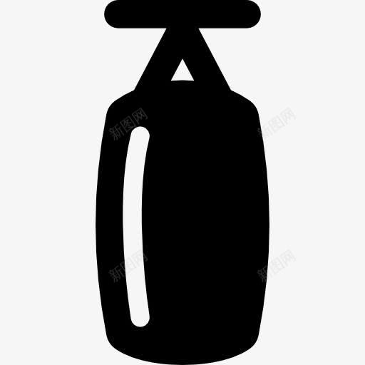 拳击沙标图标png_新图网 https://ixintu.com 义和团 冲压 冲孔袋 拳 沙袋 盒 运动