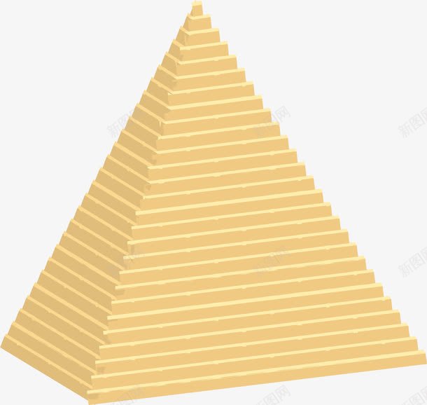 金字塔矢量图ai免抠素材_新图网 https://ixintu.com 古埃及 塔尖 手绘 金字塔 矢量图