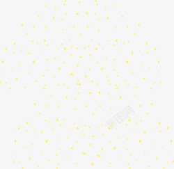 黄点形状黄点漂浮高清图片