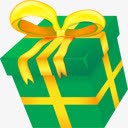 绿色圣诞礼盒装饰图标png_新图网 https://ixintu.com 图片 圣诞 礼盒 绿色 装饰