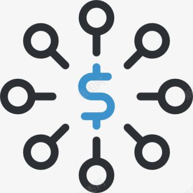 美元的符号图标图标