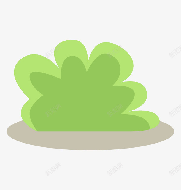 卡通树木植物扁平8png免抠素材_新图网 https://ixintu.com 卡通 扁平 树木 植物