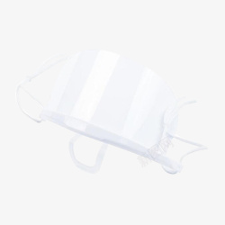 防雾口罩透明口罩服务餐饮卫生高清图片