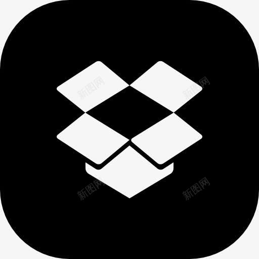 Dropbox图标png_新图网 https://ixintu.com Dropbox 标志 标识 物联网 社交媒体 社交网络