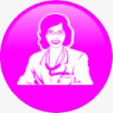 粉色圆形医生医疗图标png_新图网 https://ixintu.com 医生 医疗 圆形 粉色