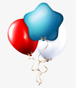 气球装饰元素素材