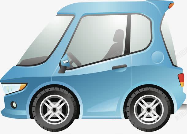 新能源微型车png免抠素材_新图网 https://ixintu.com 交通工具 微型车 新能源汽车 环保
