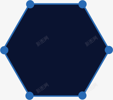 菱形科技边框png免抠素材_新图网 https://ixintu.com 科技 菱形 蓝色 边框