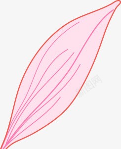 粉色卡通树叶创意png免抠素材_新图网 https://ixintu.com 创意 卡通 树叶 粉色