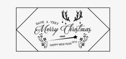 2016年艺术字圣诞节艺术字装饰高清图片