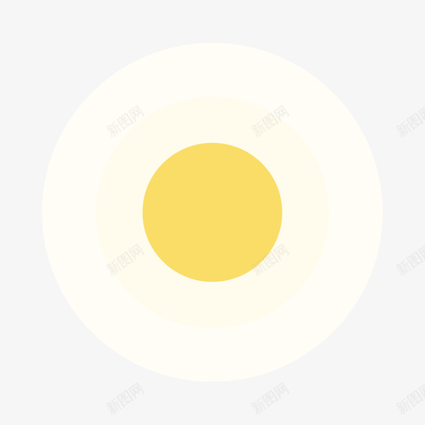 圆形太阳psd免抠素材_新图网 https://ixintu.com 圆形 太阳 扁平化 素材