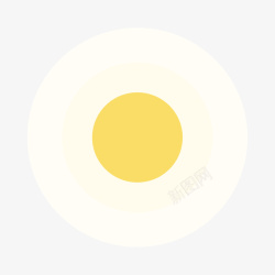 圆形太阳素材