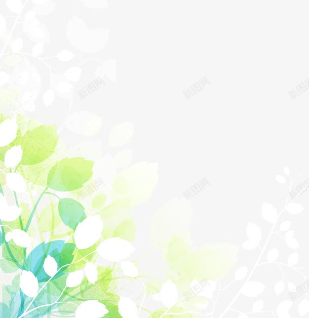 植物角花png免抠素材_新图网 https://ixintu.com 植物 花卉 装饰花卉 角花 边框