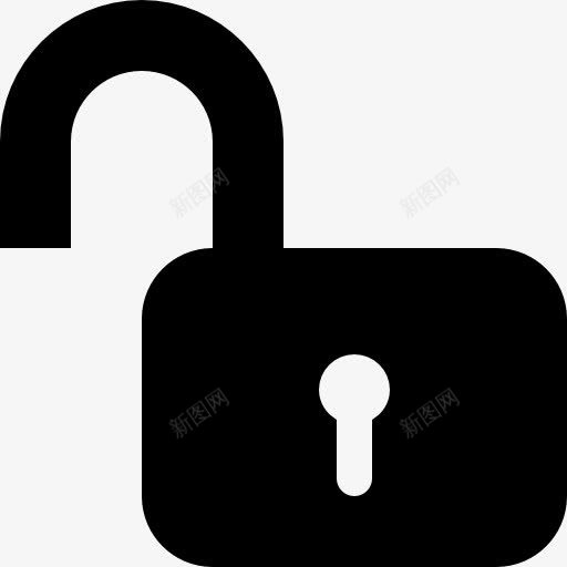 解锁标志图标png_新图网 https://ixintu.com unlock 解锁 锁