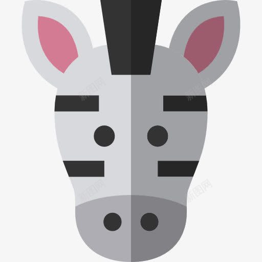 斑马图标png_新图网 https://ixintu.com 动物 动物园 动物王国 哺乳动物 斑马 野生动物