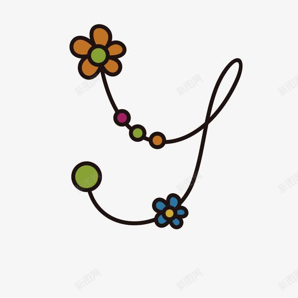 花朵字母ypng免抠素材_新图网 https://ixintu.com y 花花朵字母艺术字英文字母