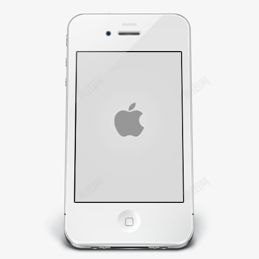 iPhone4iconspng免抠素材_新图网 https://ixintu.com Apple White iPone4 iphone