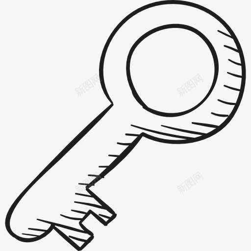 倾斜的关键图标png_新图网 https://ixintu.com 万能钥匙 可达性 密码 访问 钥匙