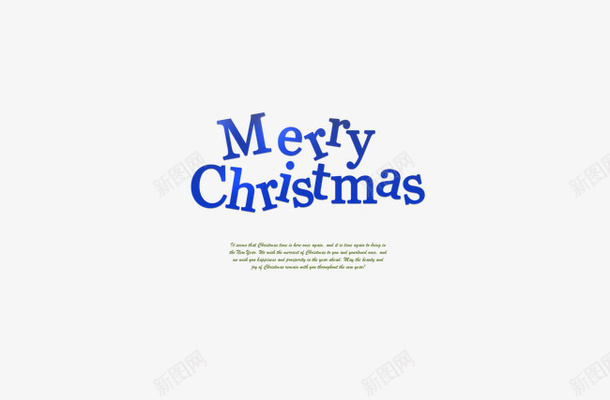圣诞字文字psd免抠素材_新图网 https://ixintu.com 圣诞字文字